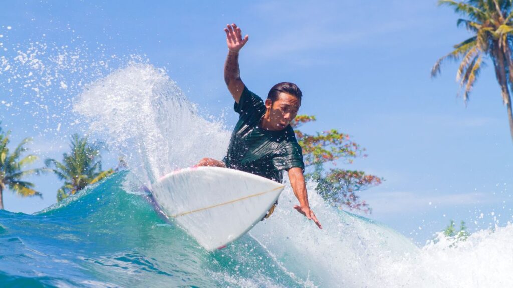 Why not catch some waves on your adventure travel experience in Bali