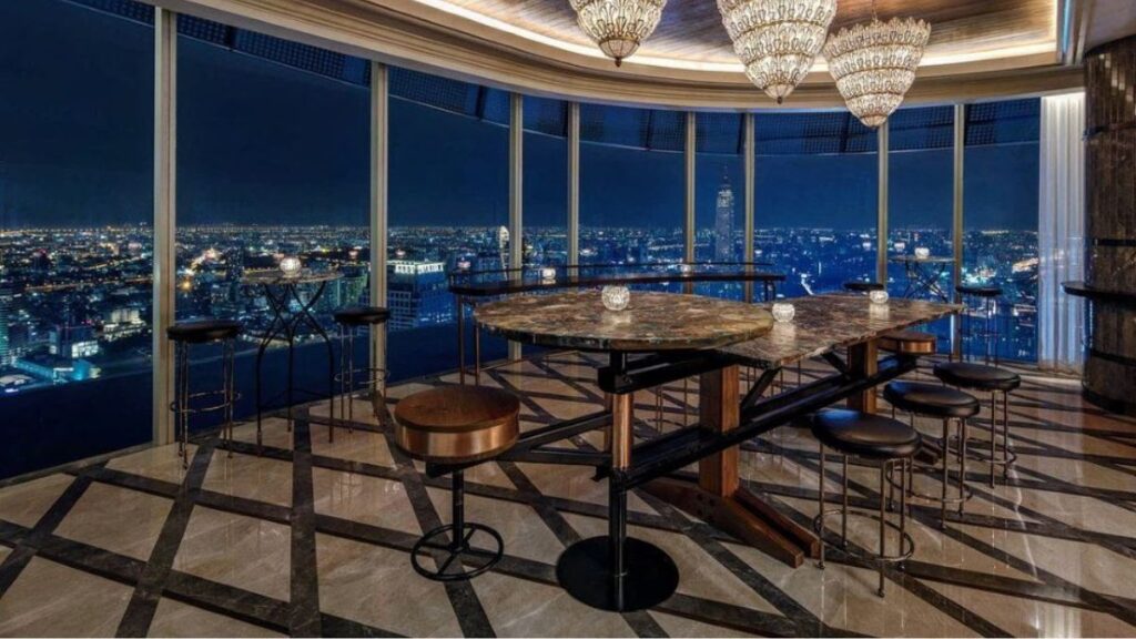 Enjoy panoramic views of Bangkok at The Loft Bar in Chidlom