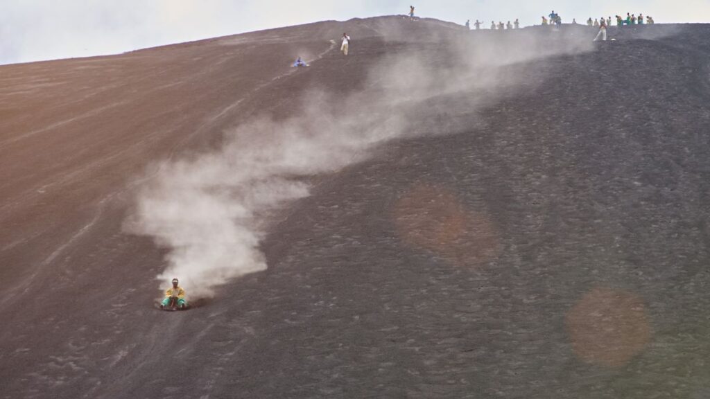 Volcano surfing is so unique, but possible in one of the most unique emerging tourist destinations