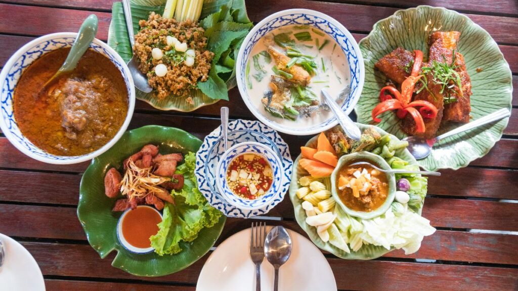 Thai food is known for freshness and spices, making it into our Southeast Asian food guide