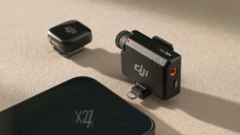 The DJI Mic Mini is compact and is easily portable