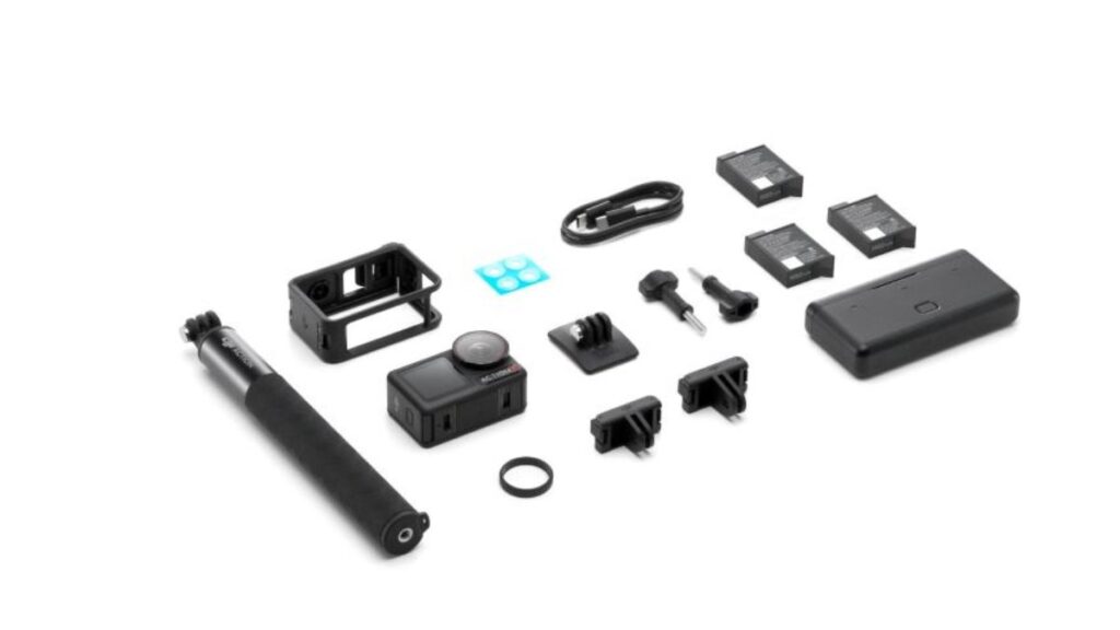 The DJI OSMO Action 5 Pro comes with a lot of really cool accessories