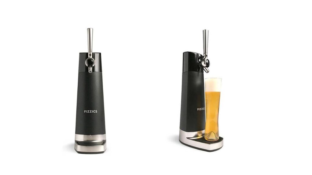 The Fizzics Draftpour is a fun way to bring that bar experience back home