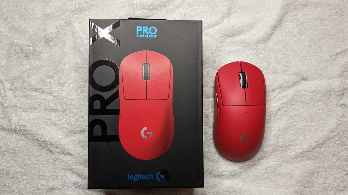 Logitech Pro X Superlight Red Version