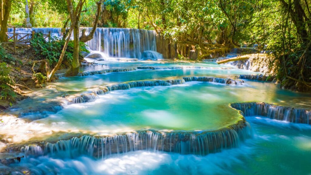 Kuang Si Falls is one of the main reasons Laos is one of the best emerging travel destinations