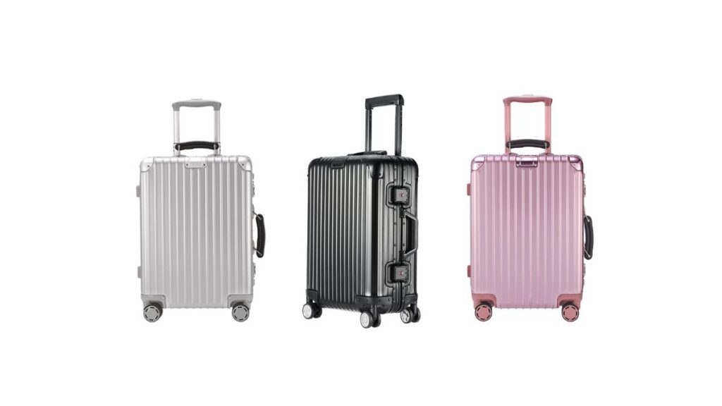 The IUIGA Lite Aluminium Frame Luggage is solidly built and quite hardy